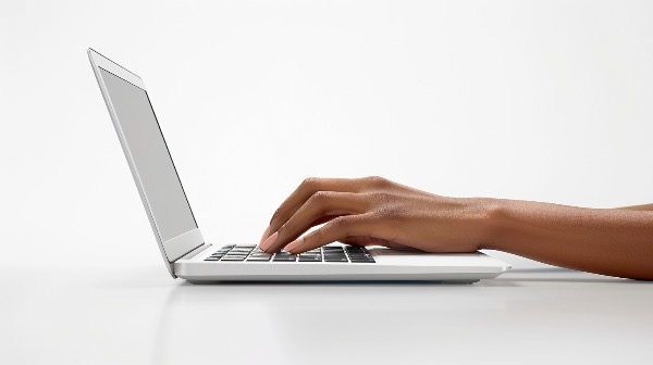 Person Working on Computer